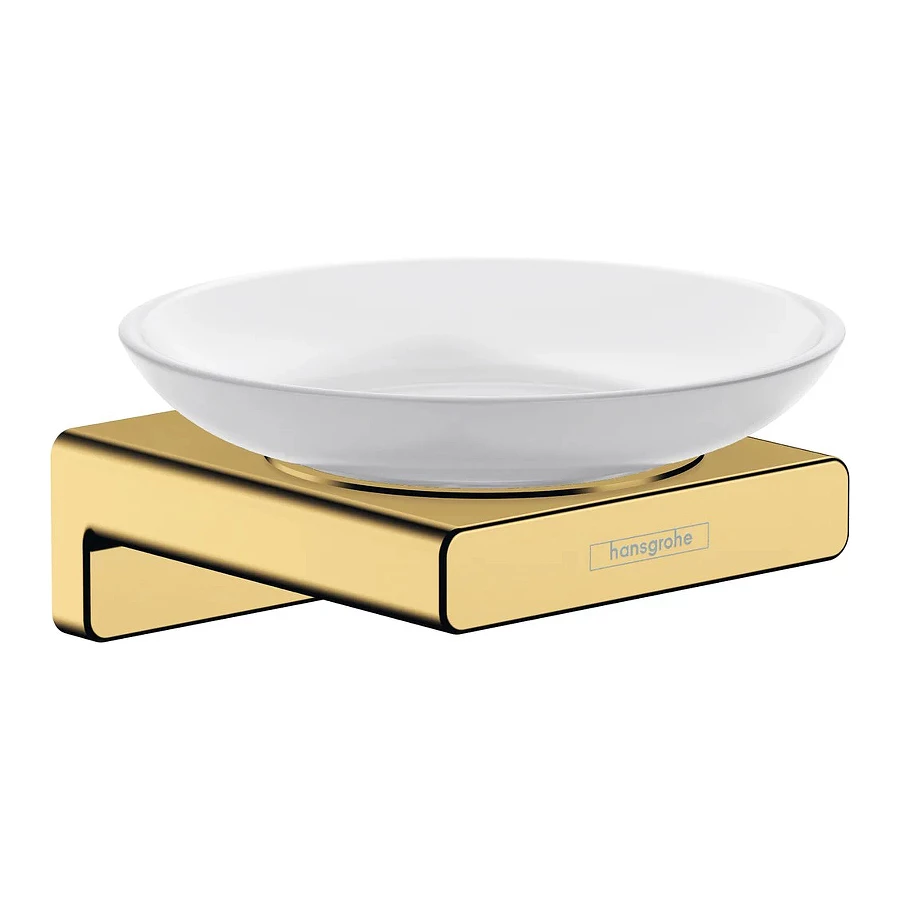 Мыльница Hansgrohe AddStoris полированное золото 41746990