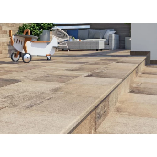 Плитка фасадная Paradyz Scandiano Ochra elewacja, 0.71 м2, 24,5x6,6 см