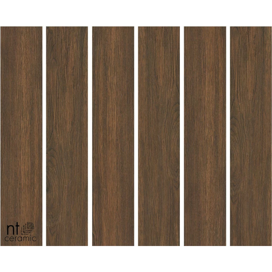 Керамогранит NT Ceramic Wood Brown mat Матовый NTT92311M 120х20 см
