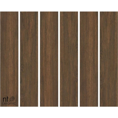 Керамогранит NT Ceramic Wood Brown mat Матовый NTT92311M 120х20 см