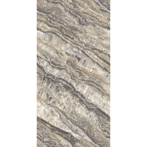 Керамогранит Gresant Hazy Nero Infinia High Glossy глянцевый коричневый 120х60 см