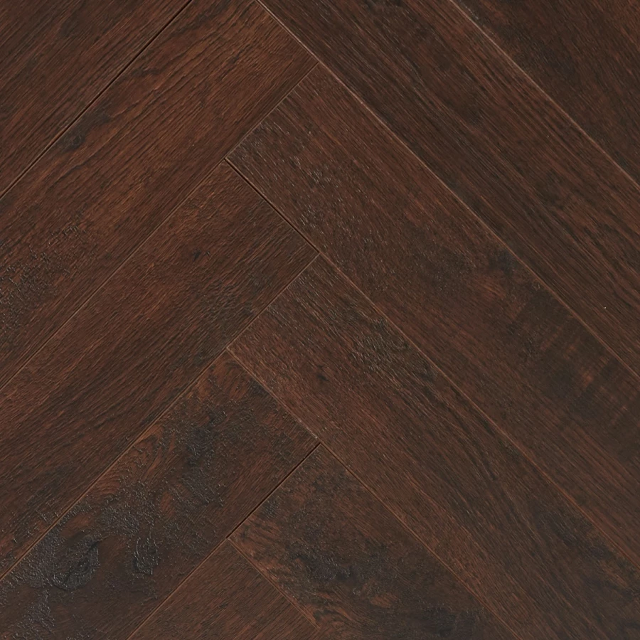 Ламинат Woodstyle CrossBow Дуб Каидад тёмно-коричневый C139 34 класс 12 мм