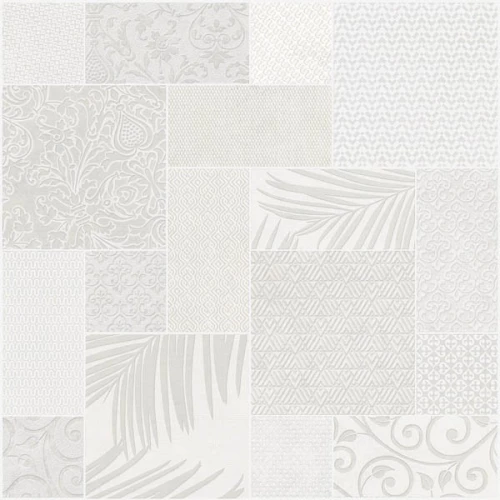 Плитка настенная Kerama Marazzi Тассо Панно матовое белое HGD/A572/17x/11037R 60x60 см