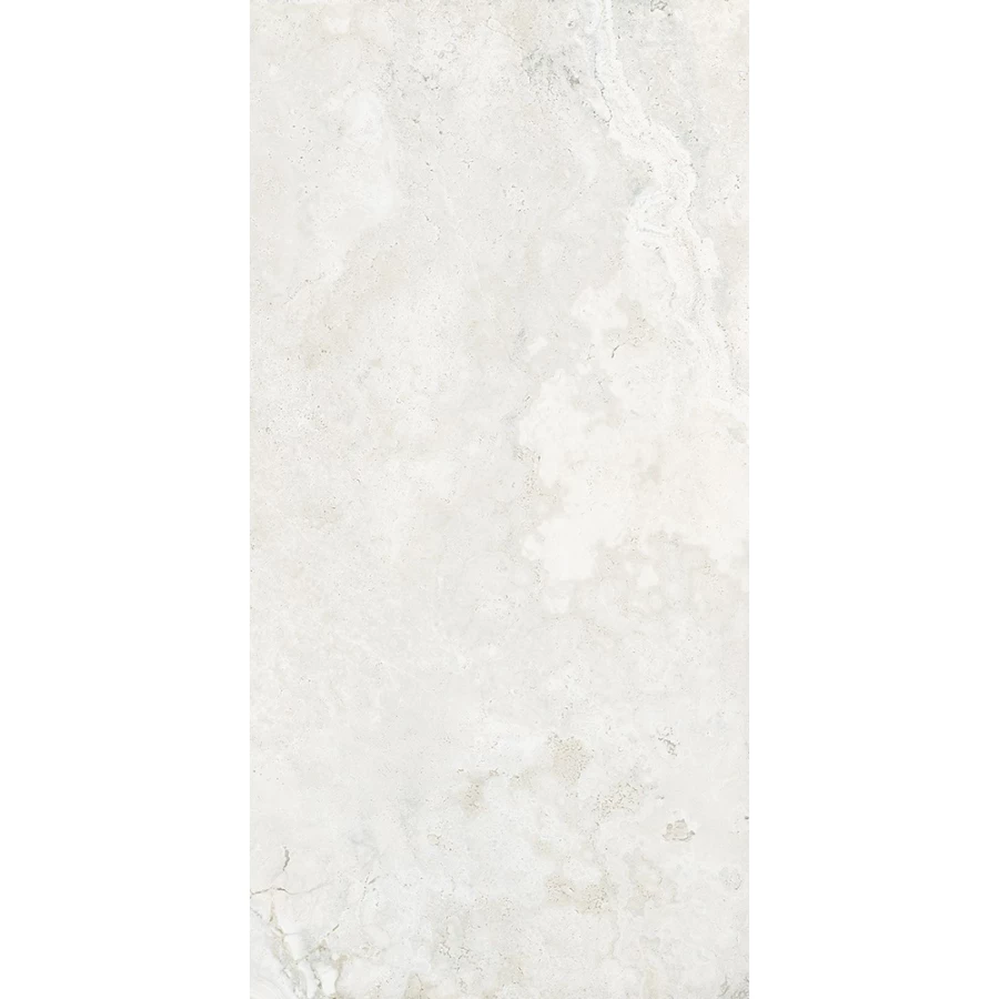 Керамогранит Ceramiche Piemme Stone Revolution Travertino Ivory Satin Ret белый 06100 120х60 см