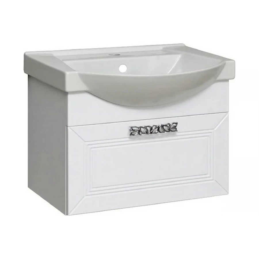 Тумба под раковину Runo Монро 55 подвесная под умывальник Элеганс 55 00-00000458