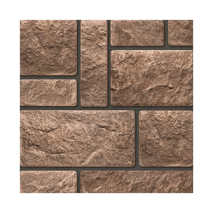 Искусственный камень Малахит Бристоль 38-52 9-19х9-27х1,5-2,5 см