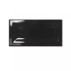 Керамическая плитка Equipe Evolution InMetro Negro 22001 15x7,5х0,83 см