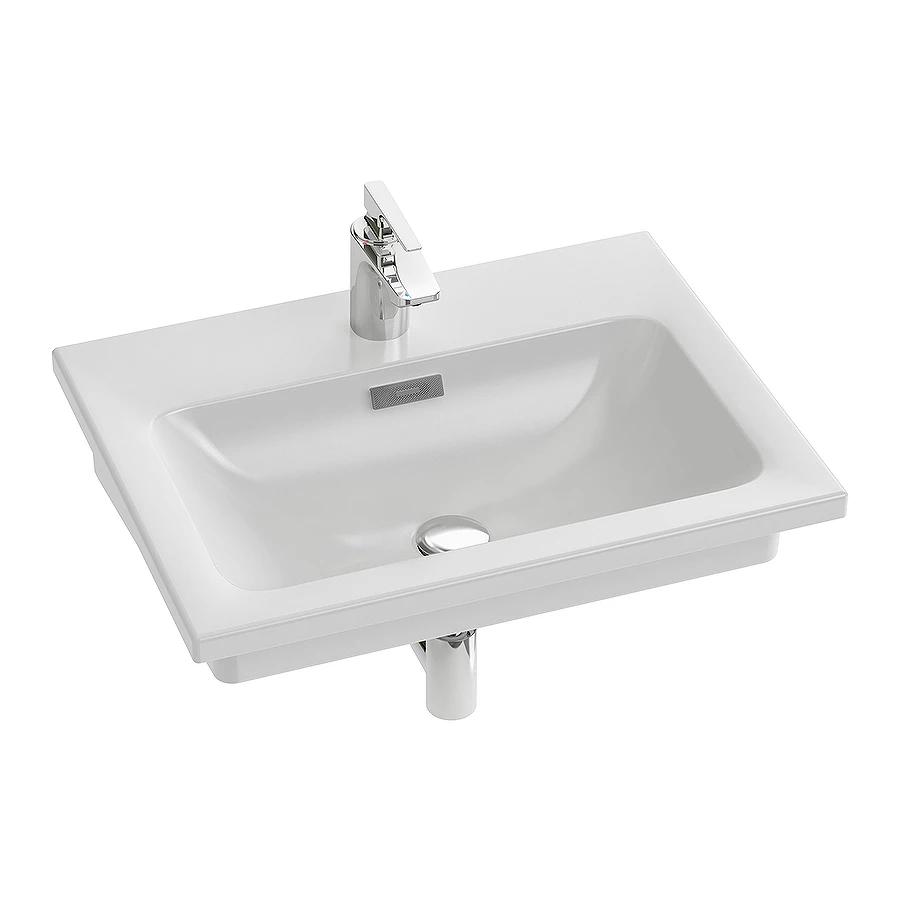 Подвесная раковина-столешница Jacob Delafon для самостоятельной установки EXAF112-00 60х46 см