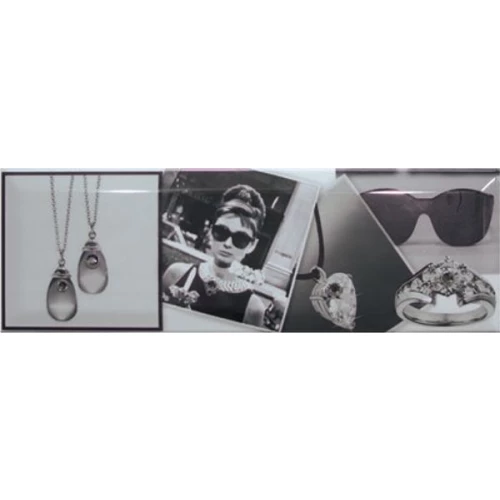 Плитка настенная Absolut Keramika Monocolor Decor Luxury Diamond 01 AK1106 30х10 см