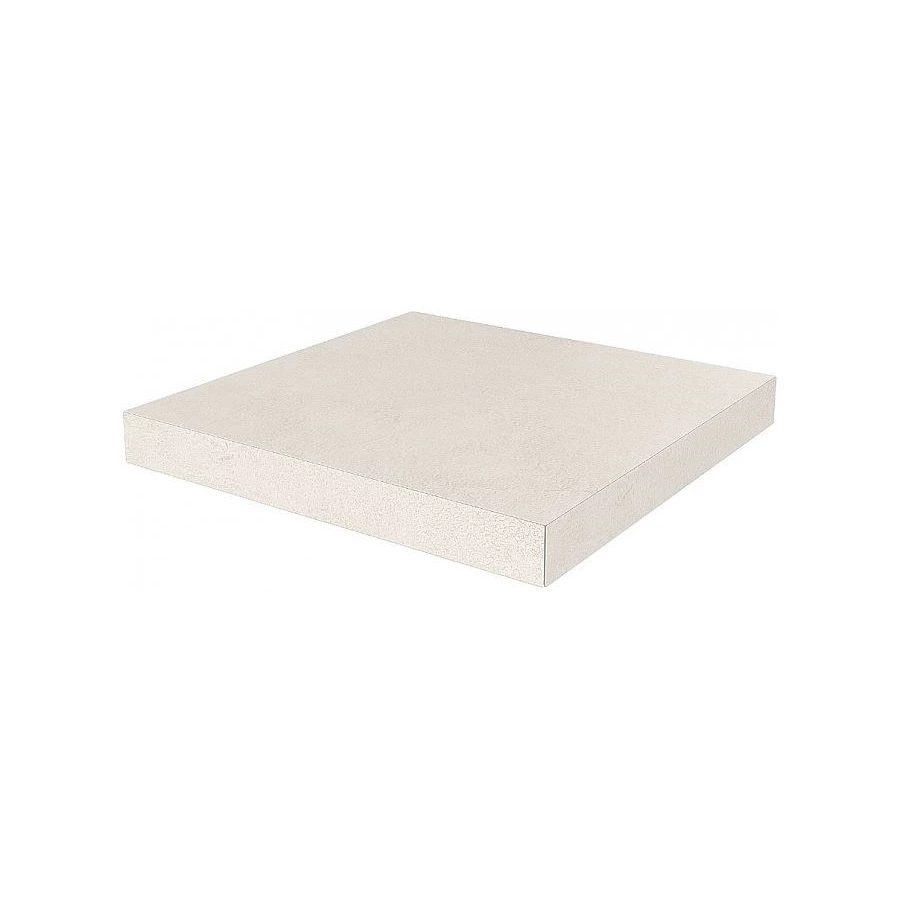 Ступень угловая клееная из керамогранита Kerama Marazzi Про Стоун матовая светло-бежевая DD600020R/GCA 33x33 см
