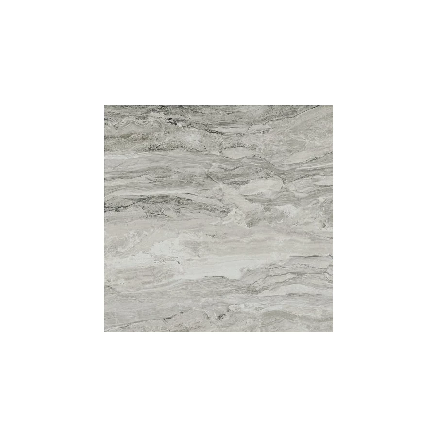 Керамогранит Ascot Ceramiche Gemstone Silver Lux глянцевый серый 59,5х59,5 см