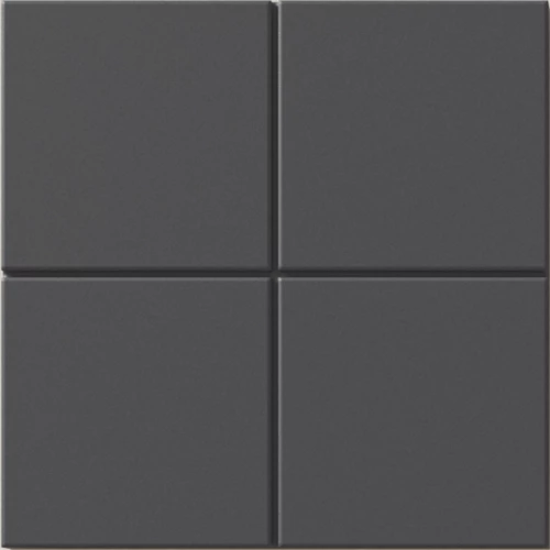 Керамогранит WOW Растр Грид М Дееп Блуе / Raster Grid M Deep Blue матовый синий 131362 15х15 см