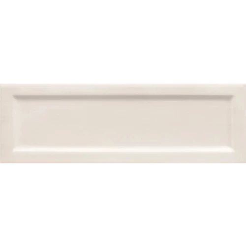Настенная керамическая плитка Equipe Island Frame White глазурованный глянцевый 31207 20х6,5 см