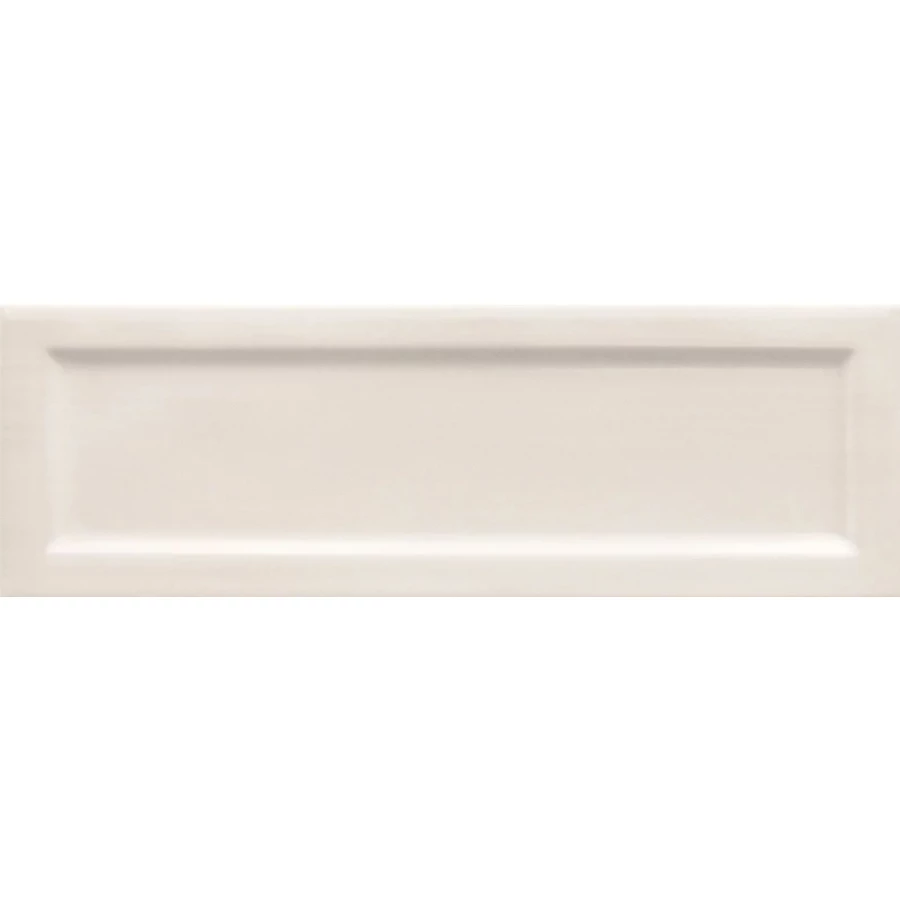 Настенная керамическая плитка Equipe Island Frame White глазурованный глянцевый 31207 20х6,5 см