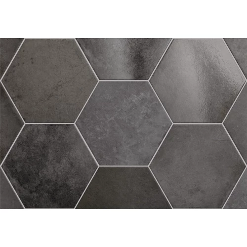 Керамогранит Equipe Хэритейж Cарбон / Heritage Carbon матовый черный 24954 20х17,5 см