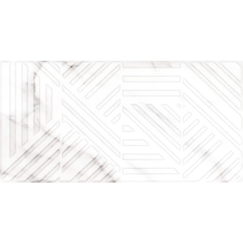 Плитка настенная Cersanit Moonlight белый рельеф A17573 59,8х29,8 см