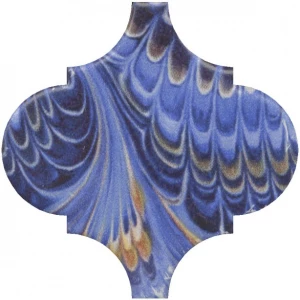 Плитка настенная Kerama Marazzi Арабески Венеция Декор матовый синий VT\A624\65000 6,5x6,5 см