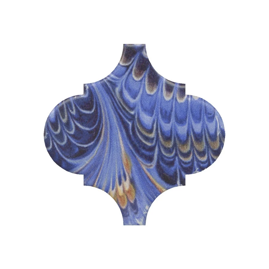 Плитка настенная Kerama Marazzi Арабески Венеция Декор матовый синий VT\A624\65000 6,5x6,5 см