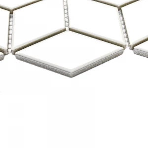 Мозаика Bonaparte Керамогранитная мозаика Medina white 48х48 белая 30,6х26,45 см