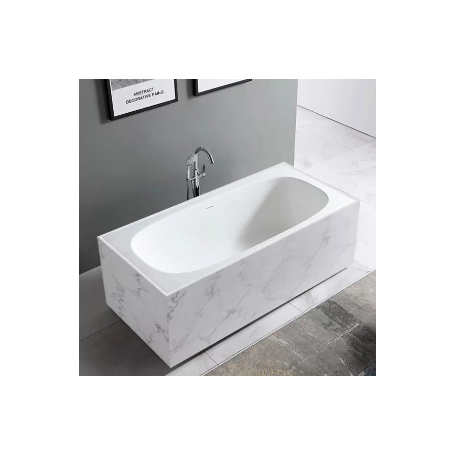 Ванна из искусственного камня Abber Blitz AS9501GB 180х85 см