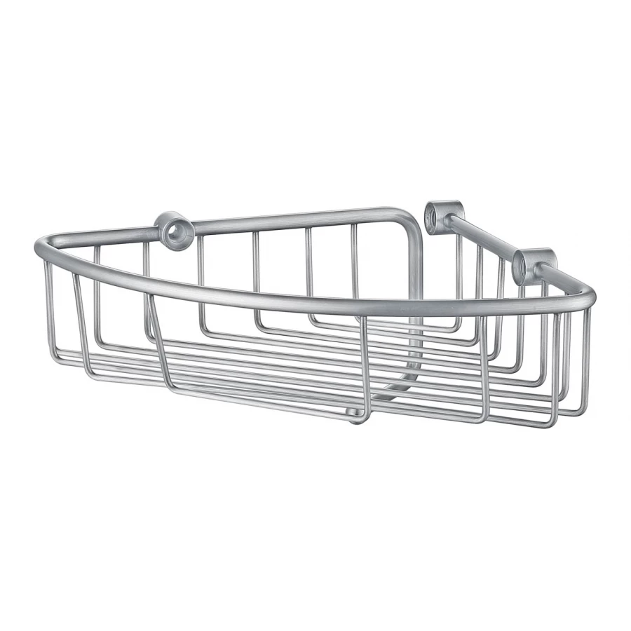 Полка настенная угловая Kaiser Chrome/латунь KH-5010