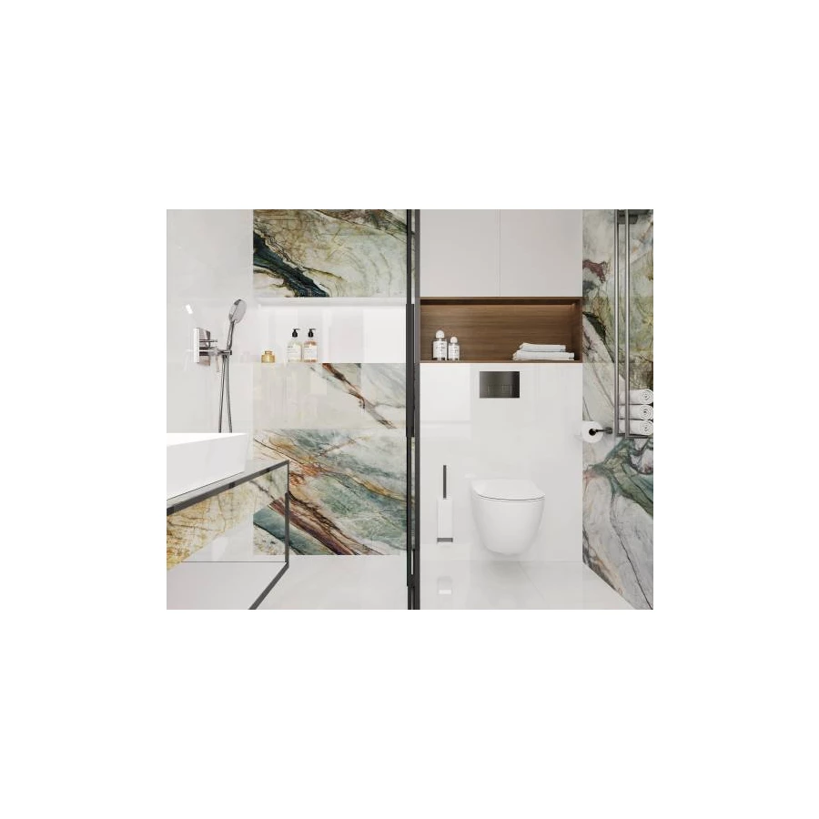 Керамогранит Laparet Atmosphere Cristal сатинированный белый 120х60 см