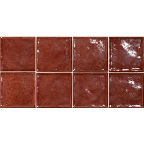 Плитка El Barco Glamour-Chic Decorado Chic Burdeos 15х15