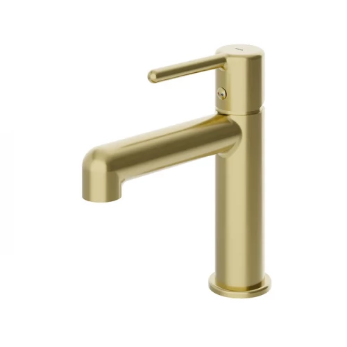 Cмеситель для умывальника Iddis Aiger золотой матовый AIGMG00i01