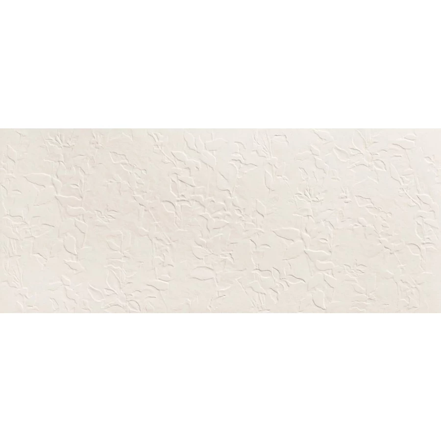 Плитка настенная Atlas Concorde 3D Wall Plaster Jasmine White матовая белая AHQW 120х50 см