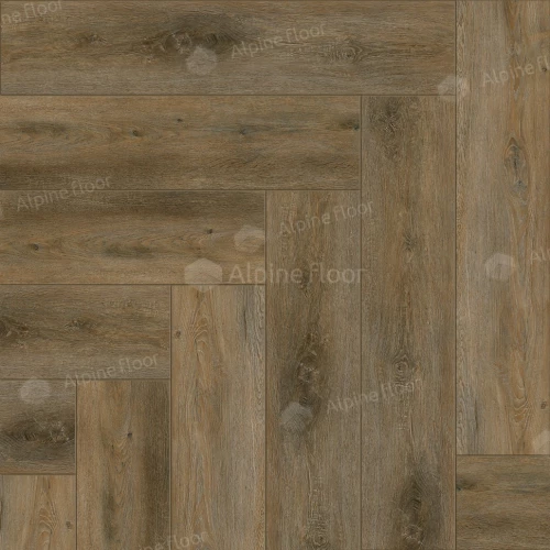 Каменный SPC ламинат Alpine Floor Tulesna Art Parquet Divino 1005-8 43 класс 4 мм 19.5 кв.м 60х12.5 см