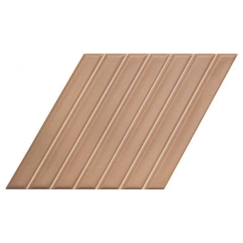 Плитка настенная WOW Spike Bars B Earth Matt матовая коричневая 135027 25,9х15 см