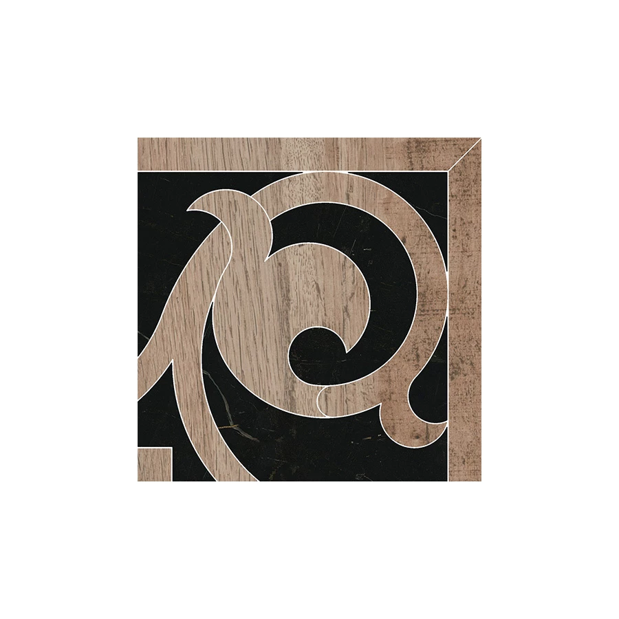 Керамогранит Kerama Marazzi Греппи Угол полуглянцевый коричневый ID119T 15,5x15,5 см