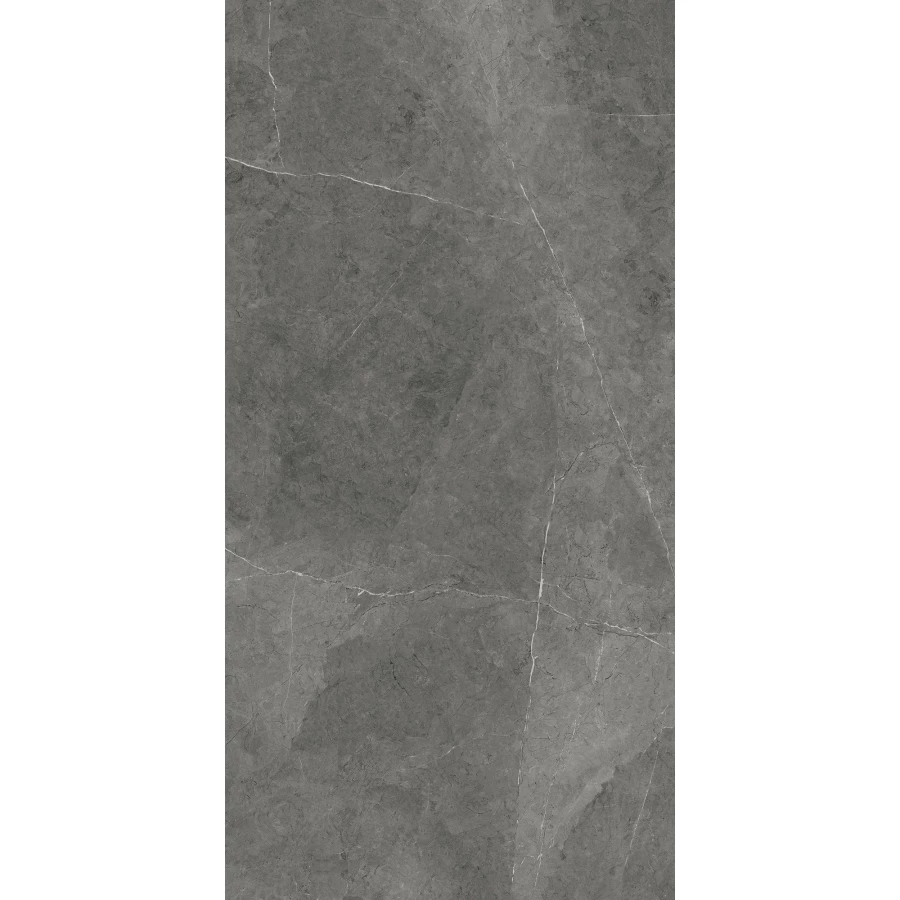 Керамогранит Global Tile Nioba полуглянцевый темно-серый GT1206013009LR 120х60 см