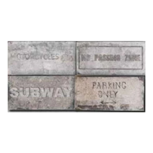 Керамогранит Cir Ceramiche New York Road Signs Mix Soho 1048425 20х10 см