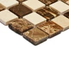 Мозаика Bonaparte Каменная мозаика Turin-15 slim Pol 15х15 бежевая 30,5х30,5 см