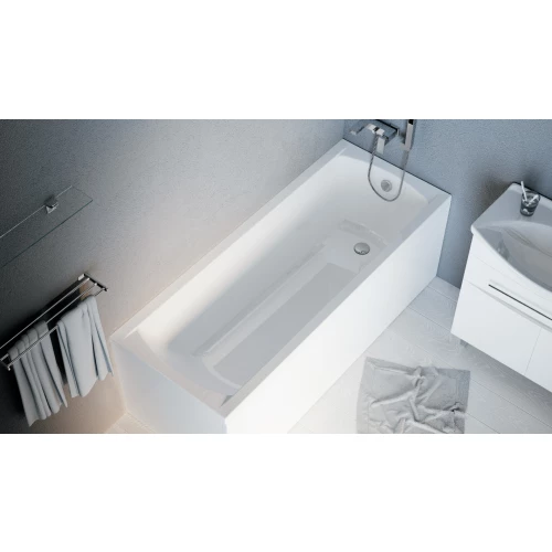 Акриловая ванна Creto Modalia белая 9-15570 155х70 см