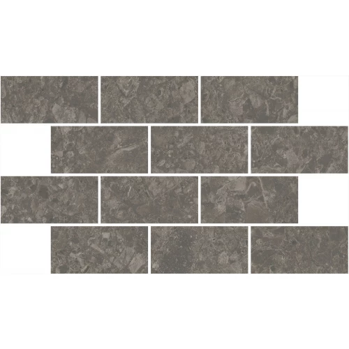 Декор Kerama Marazzi Чеппо ди Гре мозаичный обрезной матовый коричневый DD606320/MM 34,6x20 см