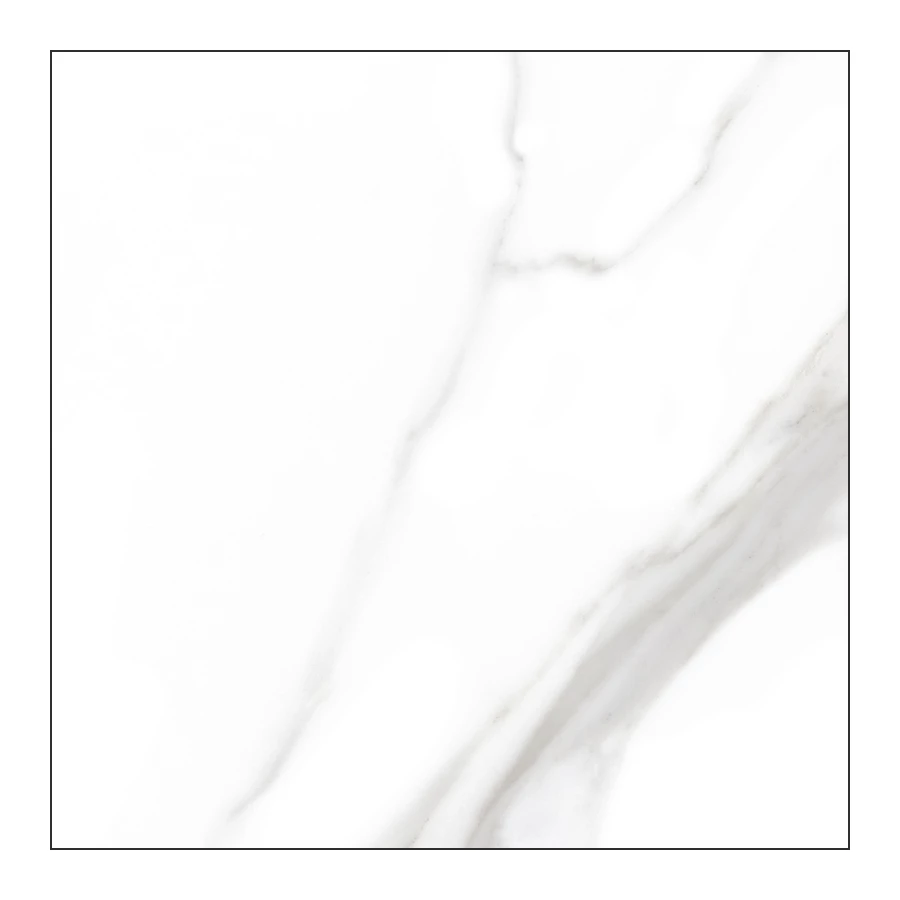 Керамогранит Global Tile Triumph грес глазурованный белый 60*60 см