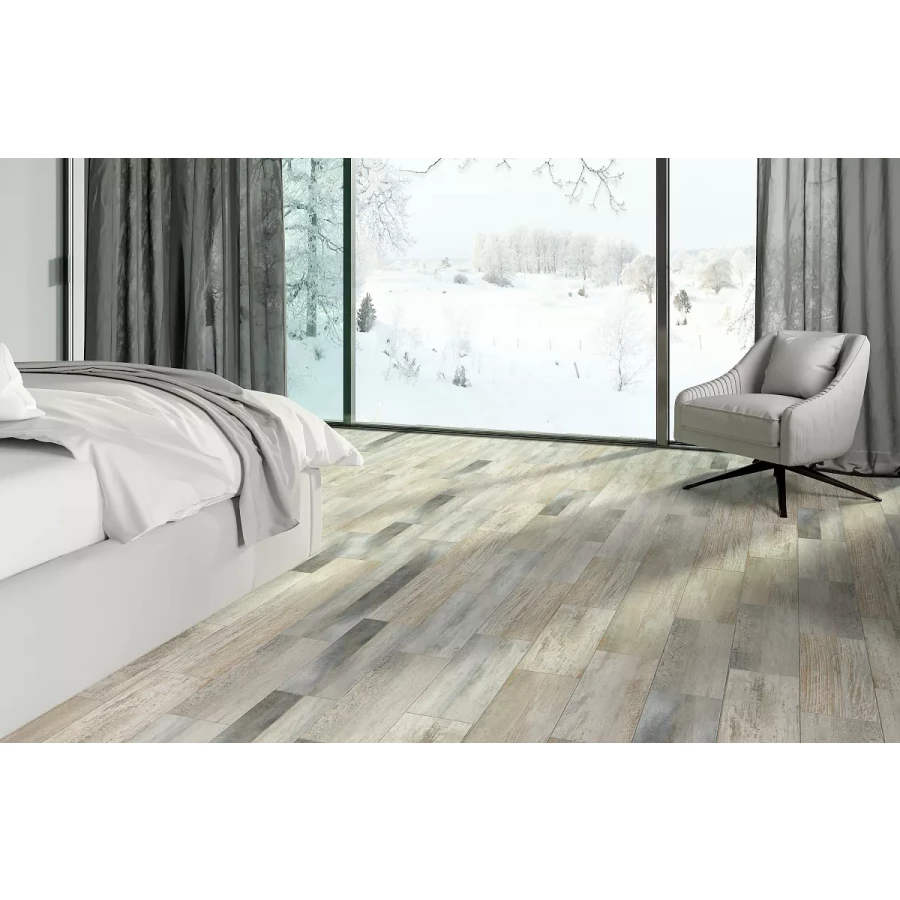 Керамогранит Kerranova Cimic Wood бежевый K-2032/SR 60x20 см