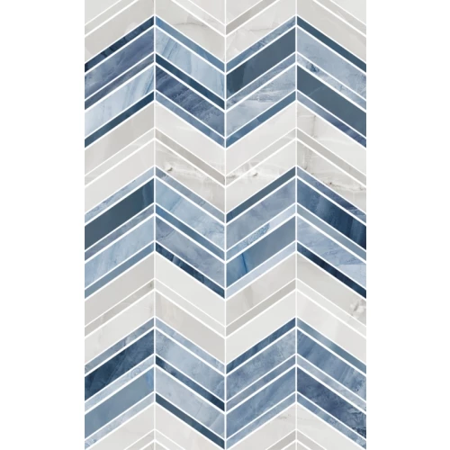 Плитка настенная Шахтинская плитка Аника голубой низ 02 25х40 