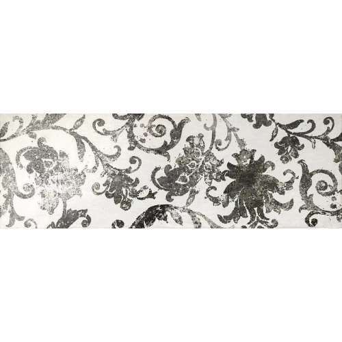 Декор Marazzi Fresco Decoro Brocade Light rett. белый 32,5х97,7