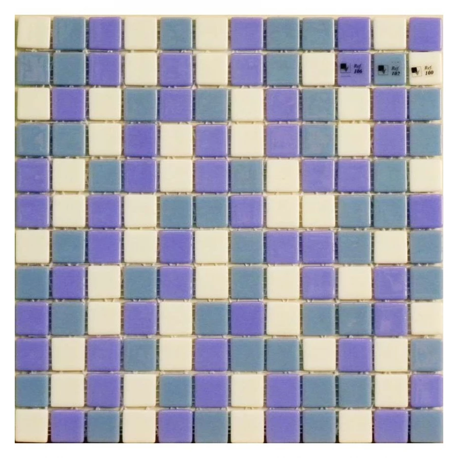 Мозаика Vidrepur Mixed Mix FG 100/412 глянцевая многоцветная 31,7х31,7 см