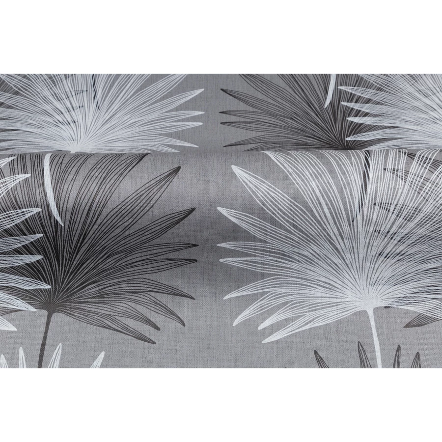 Обои флизелиновые Palitra Home HomeColor Palma черные HC72073-48 1,06х10,05 м