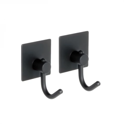 Крючок одинарный Fixsen 2 штуки черный Equipment FX-560B