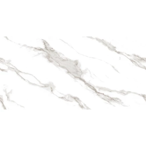 Керамогранит Ceradim Calacatta Sharp Silver белый Полированный 120х60 см