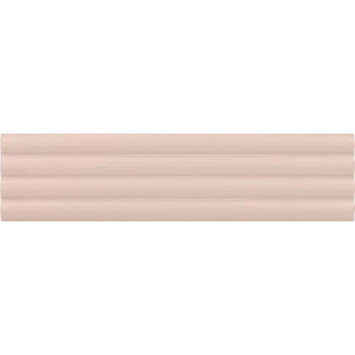 Плитка керамическая Equipe Коста Нова Онда Пинк Стоны Матт / Costa Nova Onda Pink Stony Matt матовая розовая 28531 20х5 см