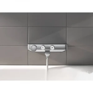 Термостатический смеситель для ванны Grohe Grohtherm SmartControl, настенный монтаж, хром 34718000