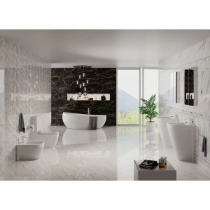 Панель Eurotile Ceramica Insomnia 681 глянцевая белая 1,32 м2 681 IMM1WT 89,5х29,5 см