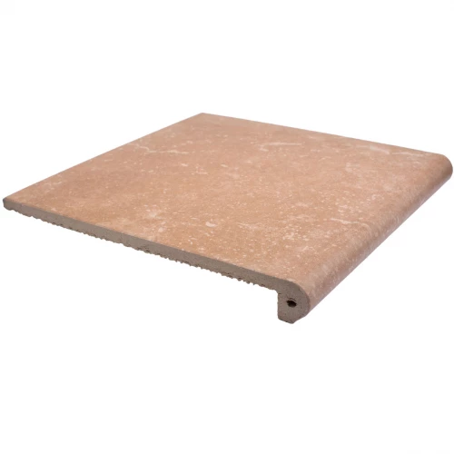 Ступень фронтальная Exagres Stone Peldano brown 33x33 см