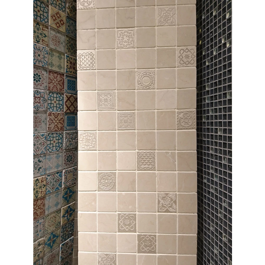 Мозаика из натурального камня LeeDo Ceramica Art Santa Anna MAT бежевый 30x30 см